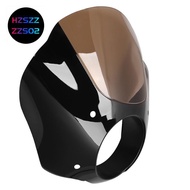 Motorcycle for  Sportster XL 1200 883 Custom XL883N Gauntlet Headlight Fairing Windshield Mask Kit