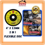 4" Flexible Disc Wheel Grinding Wheel Cutting Disc Mata Canai Grinder Angle Grinder taga