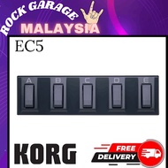 Korg EC-5 5 Switch External Foot Controller Multi Function Pedalboard For Korg Arranger Keyboards (E