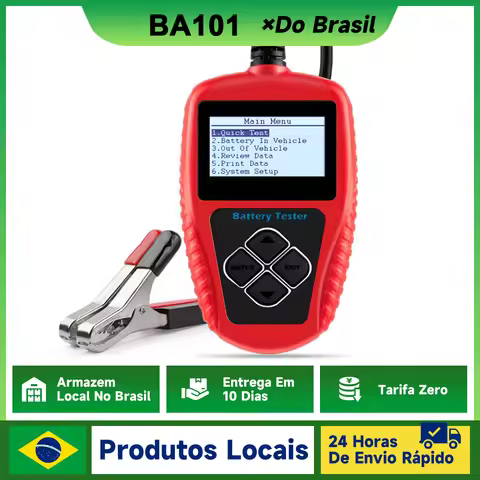 New ANCEL BA101 12V Car Battery Tester Analyzer Automotive Battery Load Tester 100-2000CCA Charging 