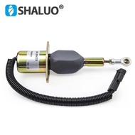 12V 24V Engine Fuel Shutdown Solenoid Valve 3930233 3928161 3930234 3964624 SA-4335-24 SOL22024 For 