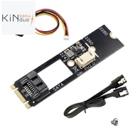 M.2 SATA Adapter M.2 NGFF to SATA3.0 7 Pin Adapter M2 Key-B to SATA3.0 Adapter Card for 2242 2260 22