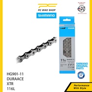 Genuine Shimano 11SP Duraace/XTR CN-HG901 11SPEED 116L chain HG901 XTR Road Bike Chain Mtb Rb Rantai