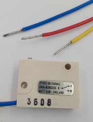 Saia-Burgess - Microswitch Plunger E1V3C 5A 250 VAC