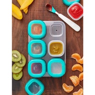 Oxo To Baby Blocks Plastic Freezer Storage Containers Set (2oz / 60ml)