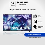 Samsung 75" Neo QLED QN900F 8K Samsung Vision AI Smart TV (2025)