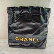 (全新）Chanel 22 mini bag黑金