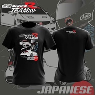 Team Mugen R Tshirt / Baju Microfiber Jersi / Racing Tshirt Jersey