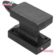 AHTY Horn Anvil, Portable Mini Bench Block, Rugged Stable Forged Iron Forged Iron Anvil Jewelry Maki