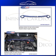 Type One Stable Performance Bar Multi Point Strut Safety Racing Bar Compatible With Honda Civic FC 2