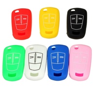 7 Colors 2/3 Button Silicone Remote Key Cover Case Fob For VAUXHALL OPEL CORSA ASTRA