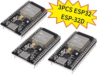 บอร์ดพัฒนา ESP32 ESP-32D 3 ชิ้น โมดูลดูอัลคอร์ WiFi Bluetooth 38 พิน CP2102 USB C เหมาะสำหรับบอร์ด B