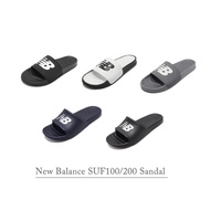 New Balance 100/200 Sandals Slippers Men's Shoes Women's One Piece Sports NB Optional [ACS]