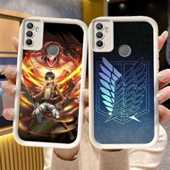 C-29 Attack on Titan Soft Case for Realme C17 7i 5 5i 5s OPPO A53 A53S A33 A31 A32