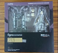 Max Factory 製造、Good Smile Company 發售的 figma 編號 213《進擊的巨人》里維·阿卡曼（兵長）可動模型
