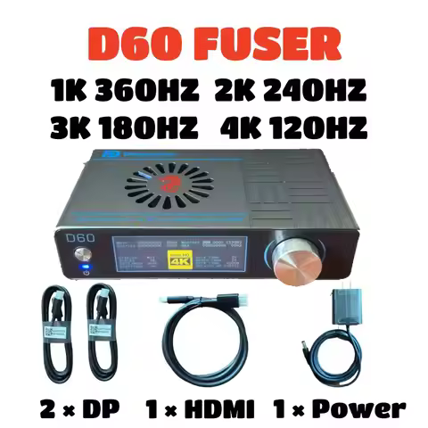 4K Fuser D60 DMA Fuser Video Processor with Adaptive Overlay, Compatible with 1K360/2K240/3K185/4K12