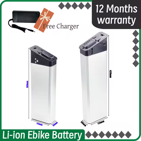 Movcan Q20 52V 15.6Ah 36V 48V 10.4Ah 12Ah 13Ah 15Ah 17.5Ah 20Ah Hidden Battery for Hitway BK10 BK10M