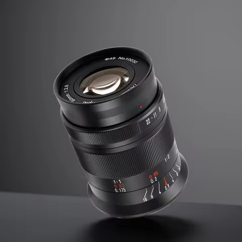 7artisans APS-C 60mm F2.8 II Camera Lens for Macro Photography with Sony E A7RIII Fujifilm XT-100 Ni