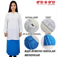 School Uniform (SMK) Koshibo | Baju Kurung Sekolah (SMK) Koshibo | SIze XS-3XL & Size 36-38