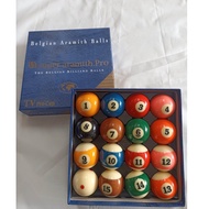 Belgian TV PRO billiard ball set (original) for standard size billiard table /Billiard balls