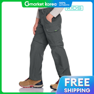 Cqr Junior 2-in-1 Outdoor Stretch Elastic Waist Cargo Pants Bxp306
