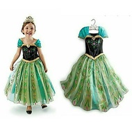 FROZEN PRINCESS ANNA DRESS COSTUME FOR GIRLS PRINCESS COSTUME FROZEN COSTUME