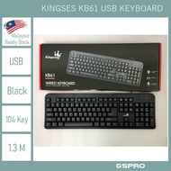 [GSPRO] Kingses KB61 USB Keyboard [READY STOCK]