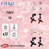 FIERO TINY 16 INCHES CEILING FAN / WALL FAN (DC MOTOR)
