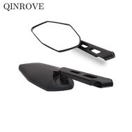 8 10mm Motorcycle Rearview Mirror Aluminum Alloy Side Mirror Universal For Yamaha XMAX Vespa MP3 Pri
