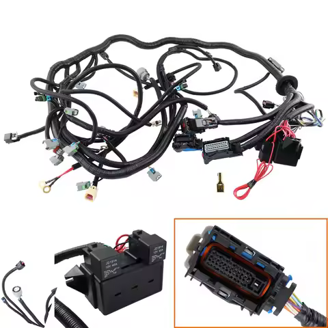Drive By Wire DBW For LS3 LS2 TR6060 T56 / 58X 6.2L 2006-2015 Standalone Harness engine and transmis