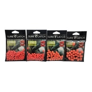 SURE CATCH C320 (RED) SOFT BEADS-OVAL