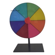 1 Set Color Roulette Wheel Tabletop Prize Wheel Dry Erase Spin Wheel Spinner Game Heavy Duty Editabl