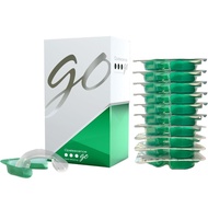 Opalescence Go 15% 10 piece set top + bottom prefilled teeth whitening trays kits at home gel