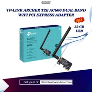 TP-LINK ARCHER T2E AC600 DUAL BAND WIFI PCI EXPRESS ADAPTER