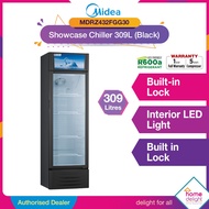 Midea Chiller Showcase 310L [ MSC-316BE / MSC316BE / MDRZ432FGG30 ]