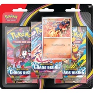 [100% Authentic] Pokemon TCG ME04 Chaos Rising 3 Packs Blister / Checklane Blister