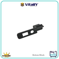 Vitally Bi-Fold King Replacement Bottom Block | Pintu Bilik Air | Roda Pintu Lipat | Pintu Tandas
