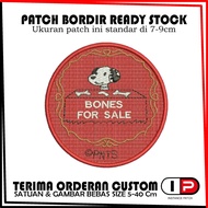 I-PATCH511 COMPUTER EMBROIDERY/TESIMONI EMBROIDERY CUSTOM EMBROIDERY /bebas CAN BE SOLD INDIVIDUALLY