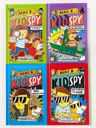 Mac B Kid Spy 4 Hardcover books setEnglish bridge chapter book for kids