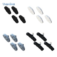 [Shamjina] 4x Brake Pads, Bicycle Brake Parts Heavy Duty Stable Bicycle Brake Accessories Aluminum A