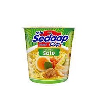 Cup noodles MI SEDAP(SOTO,ASLI,KOREA)