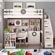 [SG Seller] Kids Bunk Bed with Pull Out Storage Bed|Kids Bunk Bed