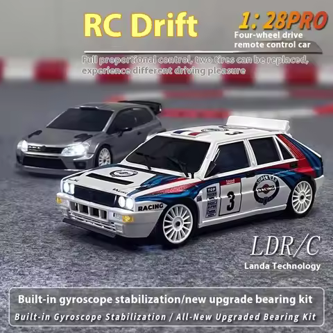 New Ld2801pro/2802pro/2803pro/2084pro 1:28 Simulation Model Built-In Gyro Drift Remote Control Toys 