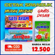PRINTING BANNER - FREE DESIGN - BALENO / MMT / BANNER