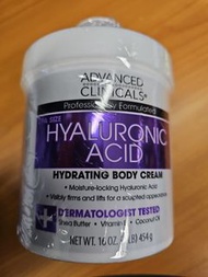 Advanced Clinicals 透明質酸保濕身體乳霜