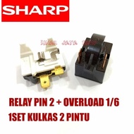 PROMO Relay Overload Kulkas 2 Pintu SHARP