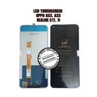 LCD TOUCHSCREEN OPPO A53 A33 - REALME C17 7i Original