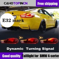 Car LED Taillight Tail Light For BMW 4 Series F32 F33 F36 F82 F83 M4 Rear Fog Lamp + Brake Lamp + Re