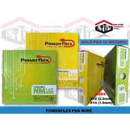 POWERFLEX PDX WIRE SIZE #12/2(2.0mm) &amp; 14/2(1.6mm) SOLD PER 10 METERS!