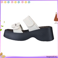 NYC Kasut Perempuan Casey Slip-On Wedges Sandal -N72413-TF02SV-1-BLACK